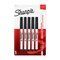 Sharpie Marker Set, Carded Packaging, Ultra-Fine, 5/Pkg., Black